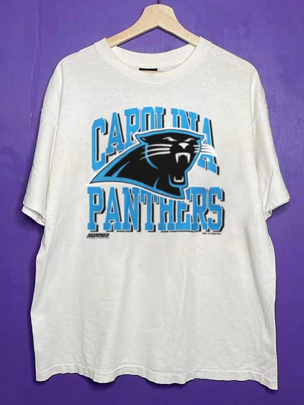 Vintage Carolina Panthers Football Shirt, Retro NFL Carolina Panthers Shirt Tee